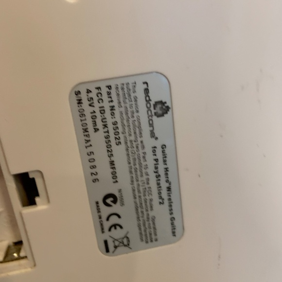 Redoctane Guitar Hero Wireless Guitar for Play Station 2 UNTESTED - Picture 12 of 15